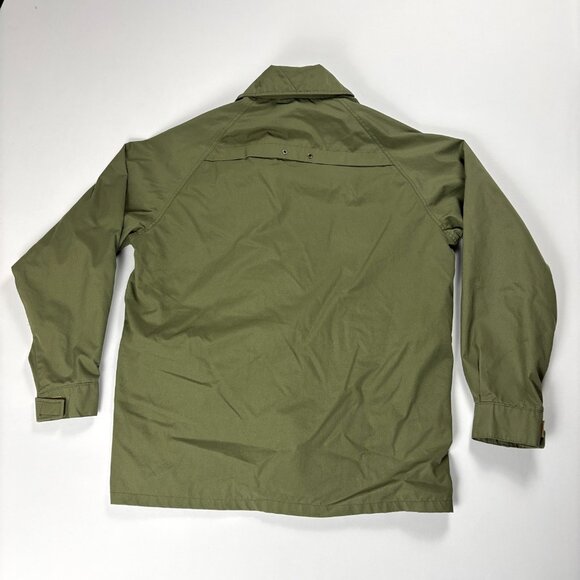 VTG Trophy Club Womens Hunting Jacket Green Sz XL Barn Flannel Lined Cargo Coat - Picture 8 of 11